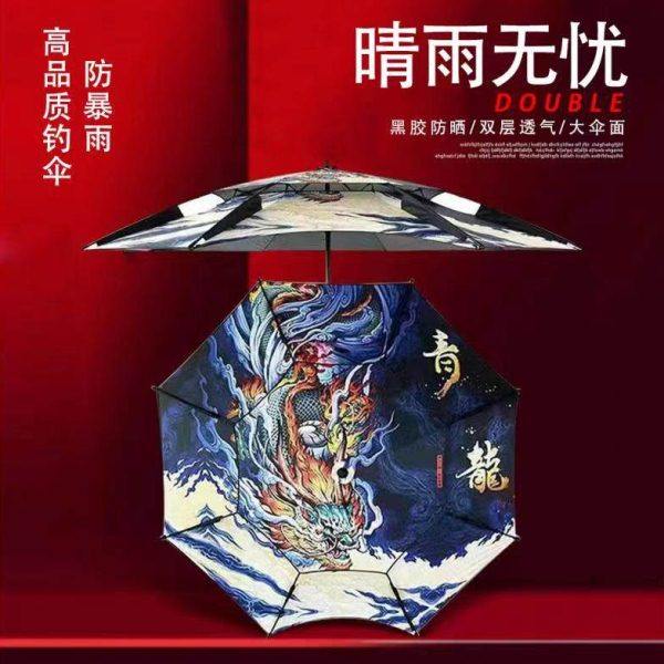 睿者渔墨防暴雨万向折叠钓鱼大伞,户外/登山/野营/旅行用品,钓鱼伞,淘宝优惠券,粉丝福利购,淘宝优惠卷