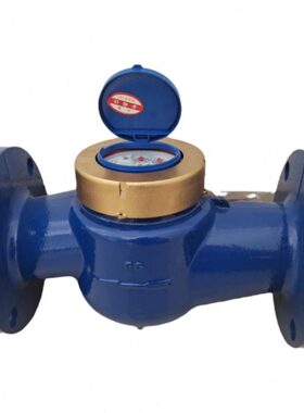 宁波甬泉冷水法兰水表DN65#2寸半法兰连接水平旋翼式水表