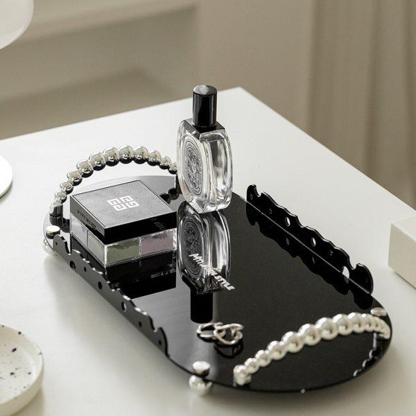 香薰托盘美容院客厅茶几茶盘水杯子长方形椭圆托盘家用首饰收纳盘,家居饰品,香薰托盘,淘宝优惠券,粉丝福利购,淘宝优惠卷