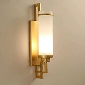 新中式 壁灯中国风复古卧室床头灯简约创意过道走廊书房客厅墙壁灯