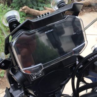 透明仪表盘保护壳DL250GSGSX250r防水罩屏幕大灯罩TR300XCR仪表罩
