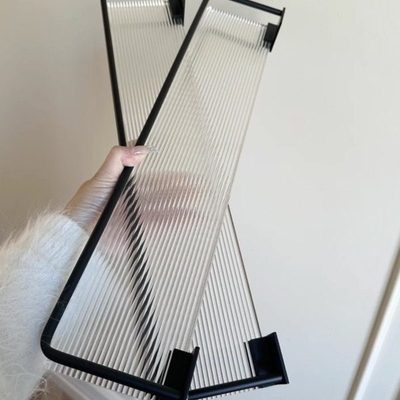 浴室置物架亚克力洗脸洗漱台毛巾免打孔收纳架子卫生间洗手间壁挂