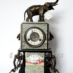 欧式复古座钟 台式钟表 机械闹钟 钟表古典老式 报时座钟 台钟