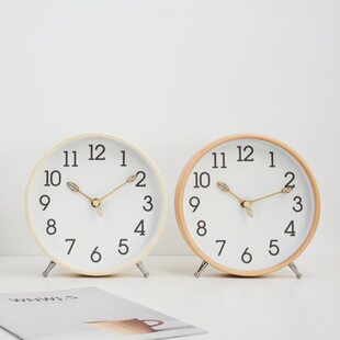 座钟台钟客厅时钟表摆件家用台式钟现代个性摆钟创意桌面小坐钟表