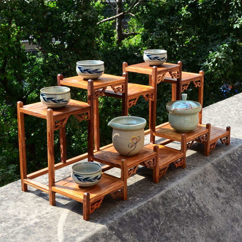 茶棚茶具架茶室茶l壶茶杯紫砂壶摆A放桌面柜子分层收纳展示置物架