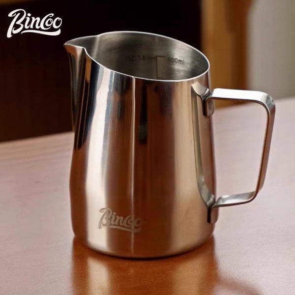 Bincoo不锈钢拉花缸打奶泡杯子斜口尖嘴拉花杯专业意式咖啡打奶缸,餐饮具,拉花缸/拉花杯/打奶缸,淘宝优惠券,粉丝福利购,淘宝优惠卷