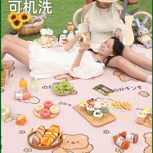 野餐垫防潮垫加厚便携户外露营垫子野外防水地垫帐篷野餐布坐垫