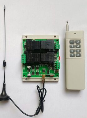 12V24V36V80V110V220V拉网船远距离无线遥控控制器宽电压大功率