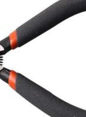 塑料水口钳 S035005/S035006a 钢盾工 薄口锋利 麻柄斜口钳断线钳