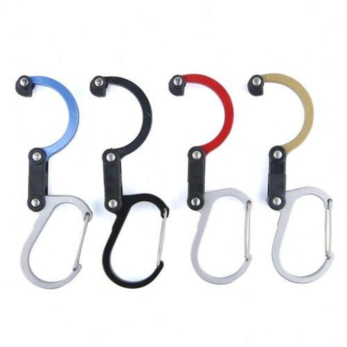 潜水挂扣船宿沙滩桌面多功能挂包钩扣环户外旅游随意挂登山挂钩