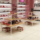 超市促销 架中岛三层流水台堆头货架化妆品母婴店高低多功能展示架