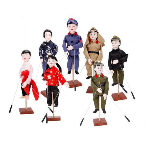 杖头木偶王二小红色经典剧目表演演出初级训练弘扬传统文化进校园