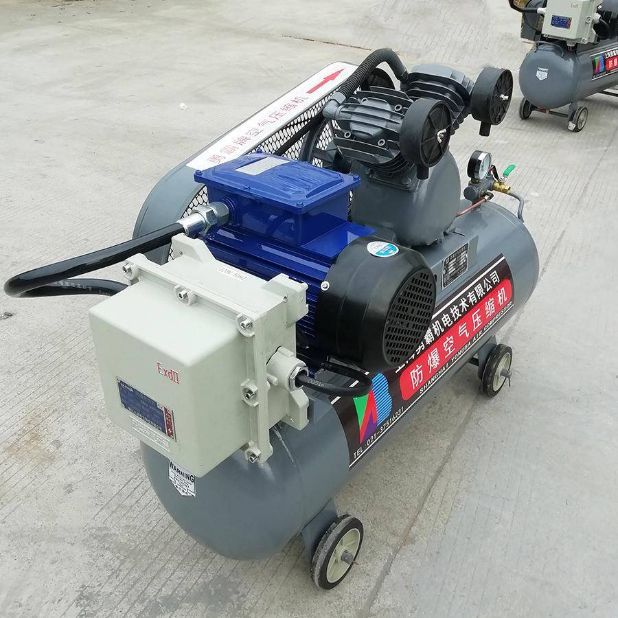 220V活塞式防爆空气压缩机加气站用上海微型气泵ZF-0.08/8