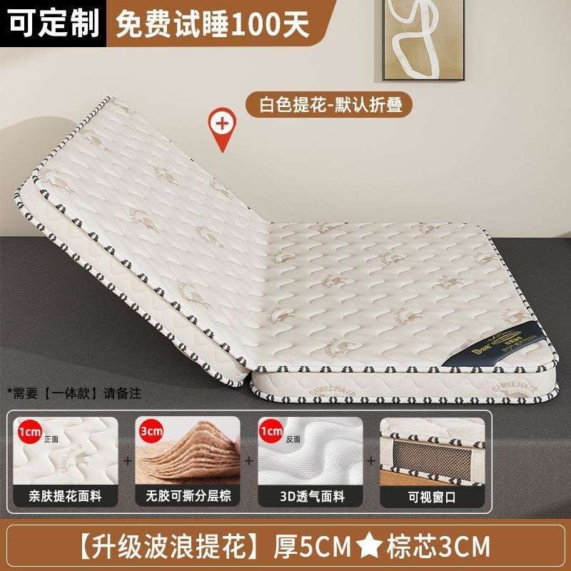 椰棕床垫家用加厚宿舍单人榻榻米垫子海绵垫褥子租房专用