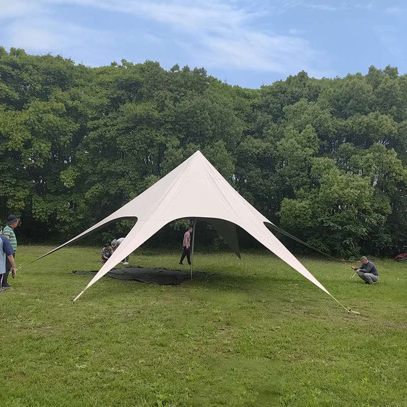 不锈钢防晒帐篷杆门厅户外露营配件加粗伸缩遮阳帐篷支撑杆