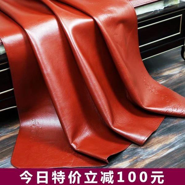 牛皮席头层水牛皮凉席1.8m1.5米床席三件套真皮软硬席子儿童夏季,床上用品,牛皮席,淘宝优惠券,粉丝福利购,淘宝优惠卷