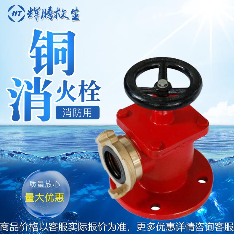 铜消火栓船用消防栓直通全铜法兰式消火栓船直通重型消防阀门