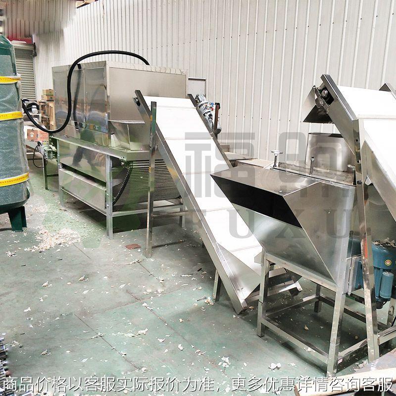 气动无损伤 福煦商用 大产量链式大蒜脱皮机 剥蒜机 1000-4000KG