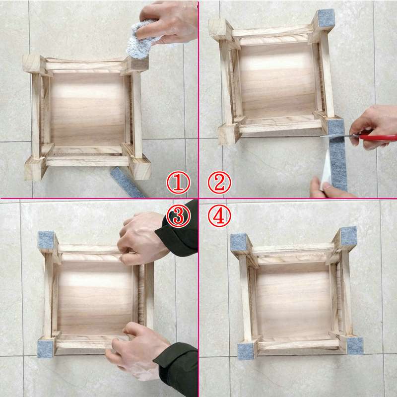 9WOR卷装毛毡脚垫厚磨毛毡垫家具桌脚垫地板保护垫椅垫桌椅脚