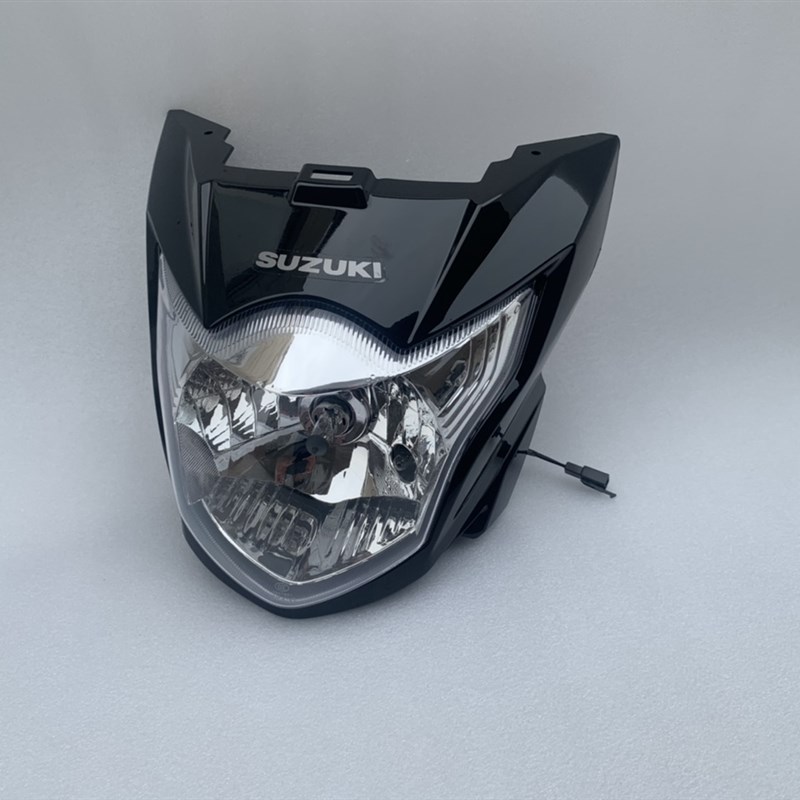 适用于轻骑铃木摩托车n配件 悍骏GR150前大灯 大灯罩 导流罩 头罩