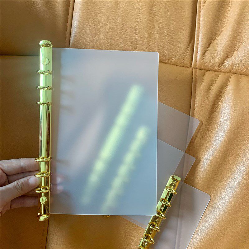 手帐工具定页变活页手工制作A5A5slimA7m5 O/A8小环活页插板垫板