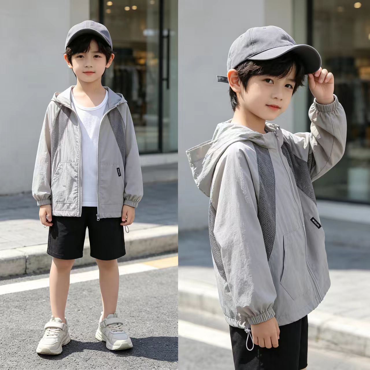 男童户外夏季大童防晒衣2026轻薄