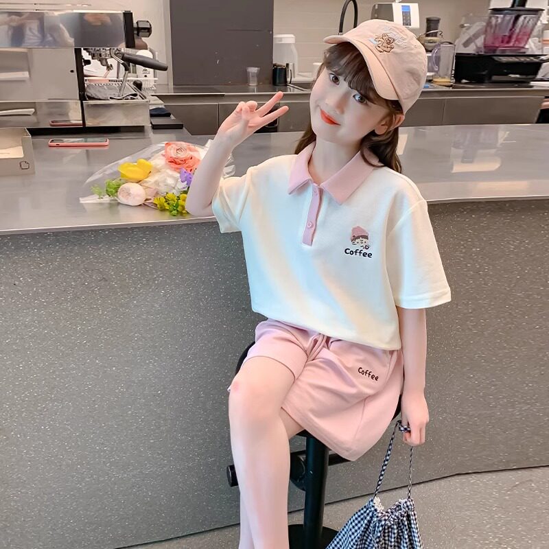 女童夏装套装2026新款女孩网红