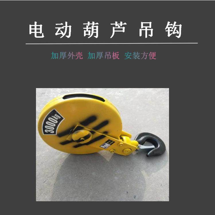 供应单梁起重机用1t2tt5t10t16t钢丝绳电动葫芦吊钩