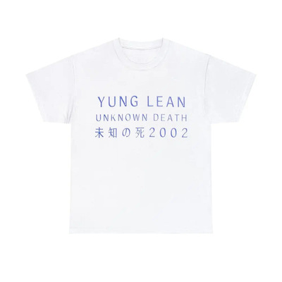 Yung Lean Unknown Death 2002 Album Tour Merch T-Shirt