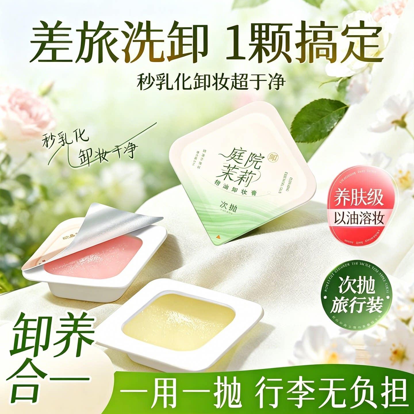 正品次抛卸妆膏旅行装卸妆油三合一深层清洁细致毛孔正品女正品