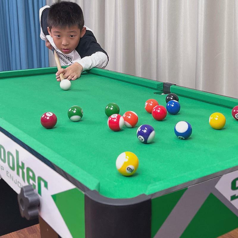 台球桌家用儿童大号桌球迷你小型室内男孩桌面玩具桌子折叠家庭