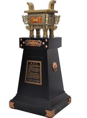 落地鼎摆件大型工艺品店铺公司开业送礼办公室学校庆典礼纪念礼品