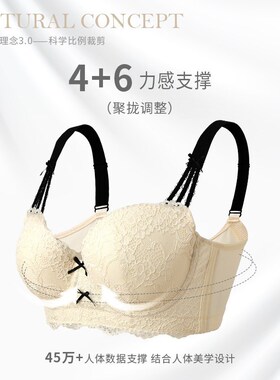 薄款大码女士大胸显小内衣 软钢圈75F80F85F90E95F大码白色文胸罩