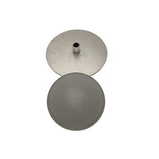 钛曝气盘污水曝气头臭氧曝气y器小型曝气装置实验室用曝气设备