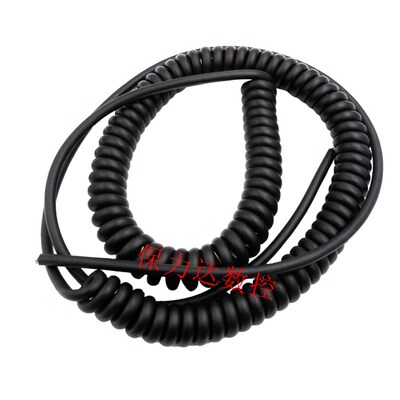 手轮线拉长5g米19芯电子手轮线耐油耐弯曲带屏蔽弹簧线