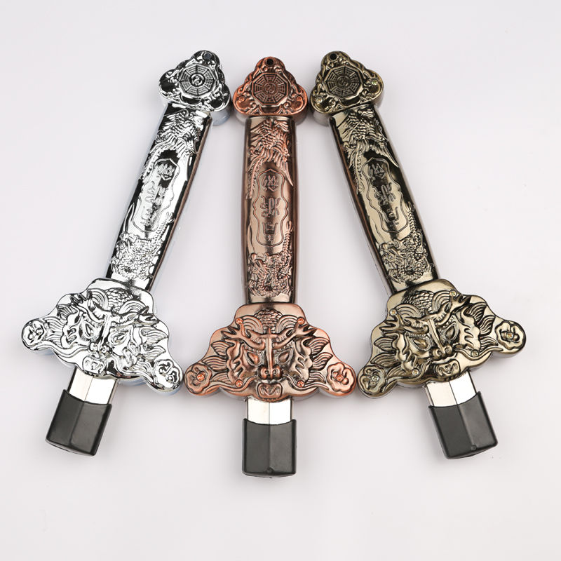 太极伸缩剑全金属不锈钢健身折叠表演道具剑收缩男女晨练剑加重型