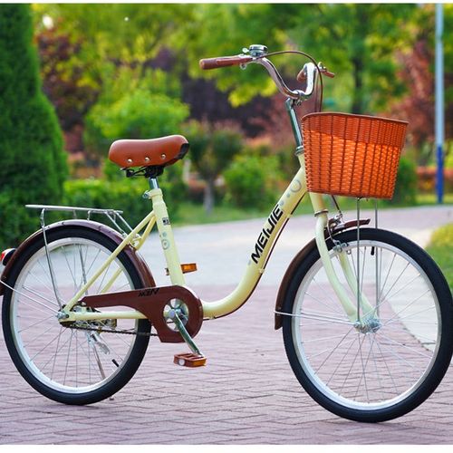 学生成人自行单车轻便脚踏女款通勤22/24寸代步