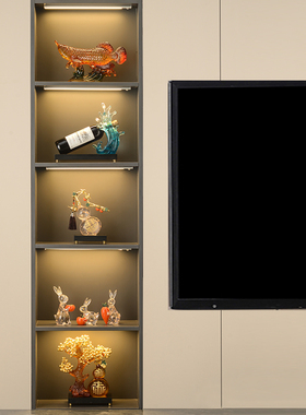 家里高档酒柜餐边柜装饰品摆件套装组合现代家居客厅办公室工艺品