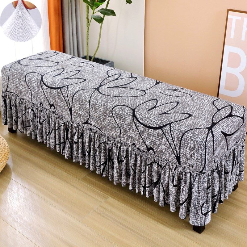 换鞋凳子套罩床尾边长条方形试穿鞋沙G发坐垫实木板钢琴服装店座