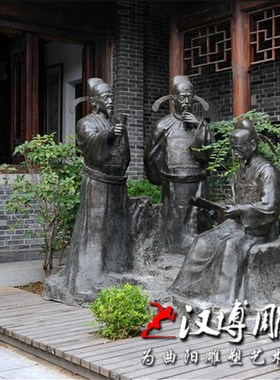 拉二胡雕塑古街雕塑玻璃钢商业街步行街雕塑民俗雕塑铜雕制作雕塑