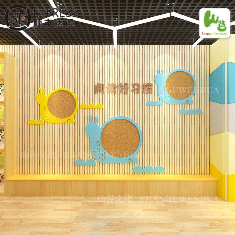 幼儿园家园栏共育公告栏环创主题墙春天走廊环境布置材料成品