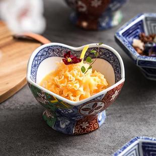 小碗菜特别好看 蘸碟子调料味碟 家用商用陶瓷蘸料特小 迷你日式
