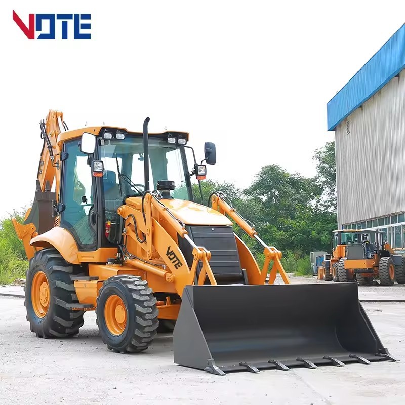 Wheeled Backhoe Loader CE/EPA Earthmoving Excavator Loader
