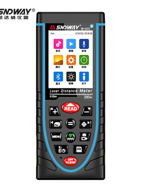 SNDWAY深达威SW-Q200远距离激光测距仪200米摄像户外可视充电款