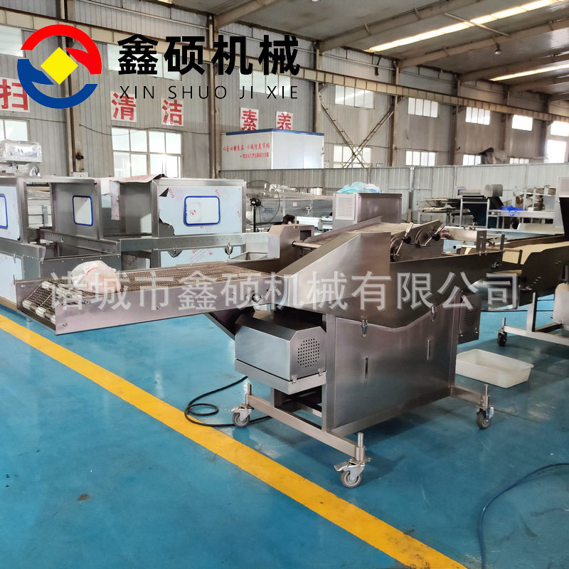 红薯条土豆条上浆机 400型蔬菜串薯塔裹浆机 炸鲜奶挂浆裹粉机