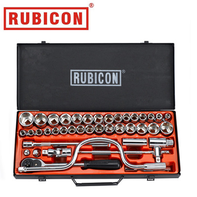 RUBICON罗宾汉RSS-042棘轮套筒扳手组 原装42件套筒扳手套装组
