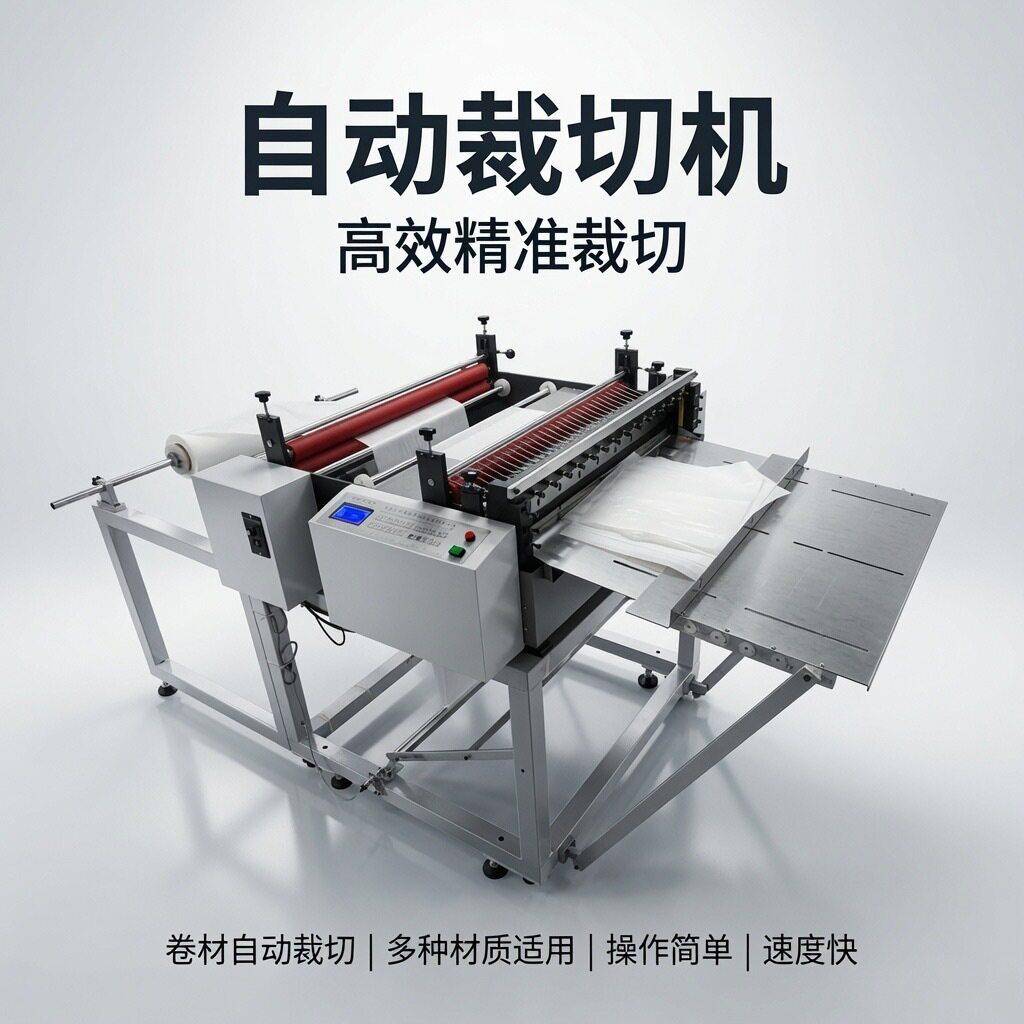 熔喷布布剪布机植绒布无纺布粘扣布裁剪机针织布水洗布切布机
