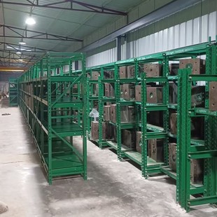 半开式 重型五金注塑钢制模具货架 模具架 厂家供应仓储仓库抽屉式