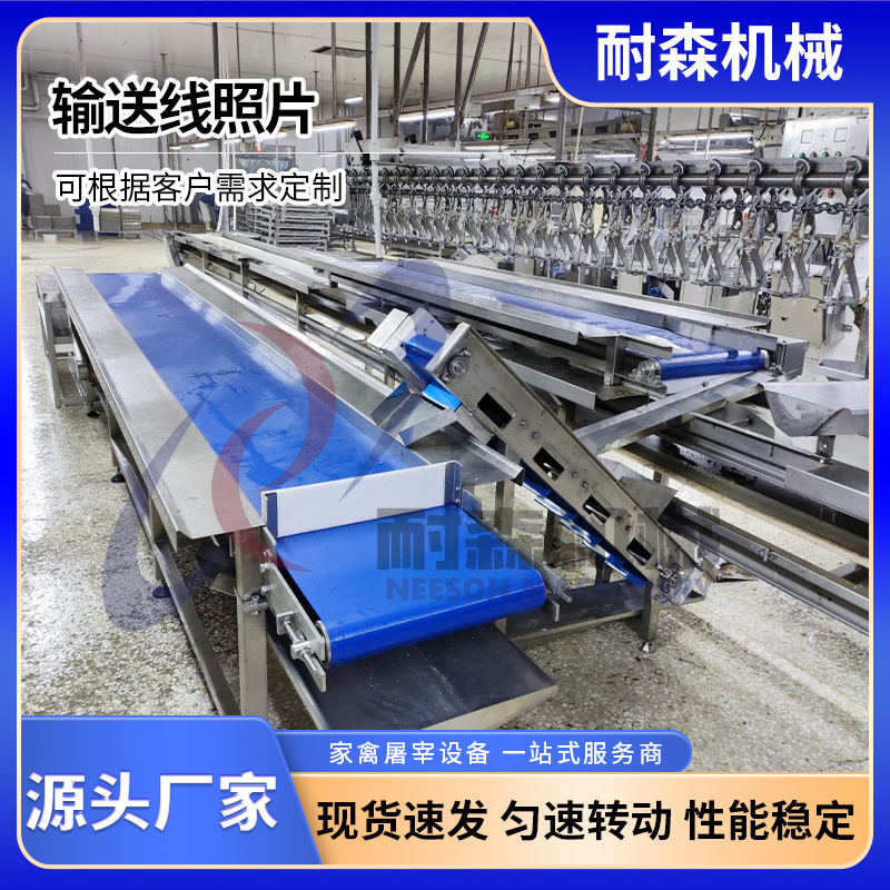 厂家现货家禽输送线提升机照片可以根据客户要求生产输送线食品级