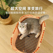 多可特宠物航空箱猫咪狗狗外出便携手提猫笼子航空托运车载狗笼